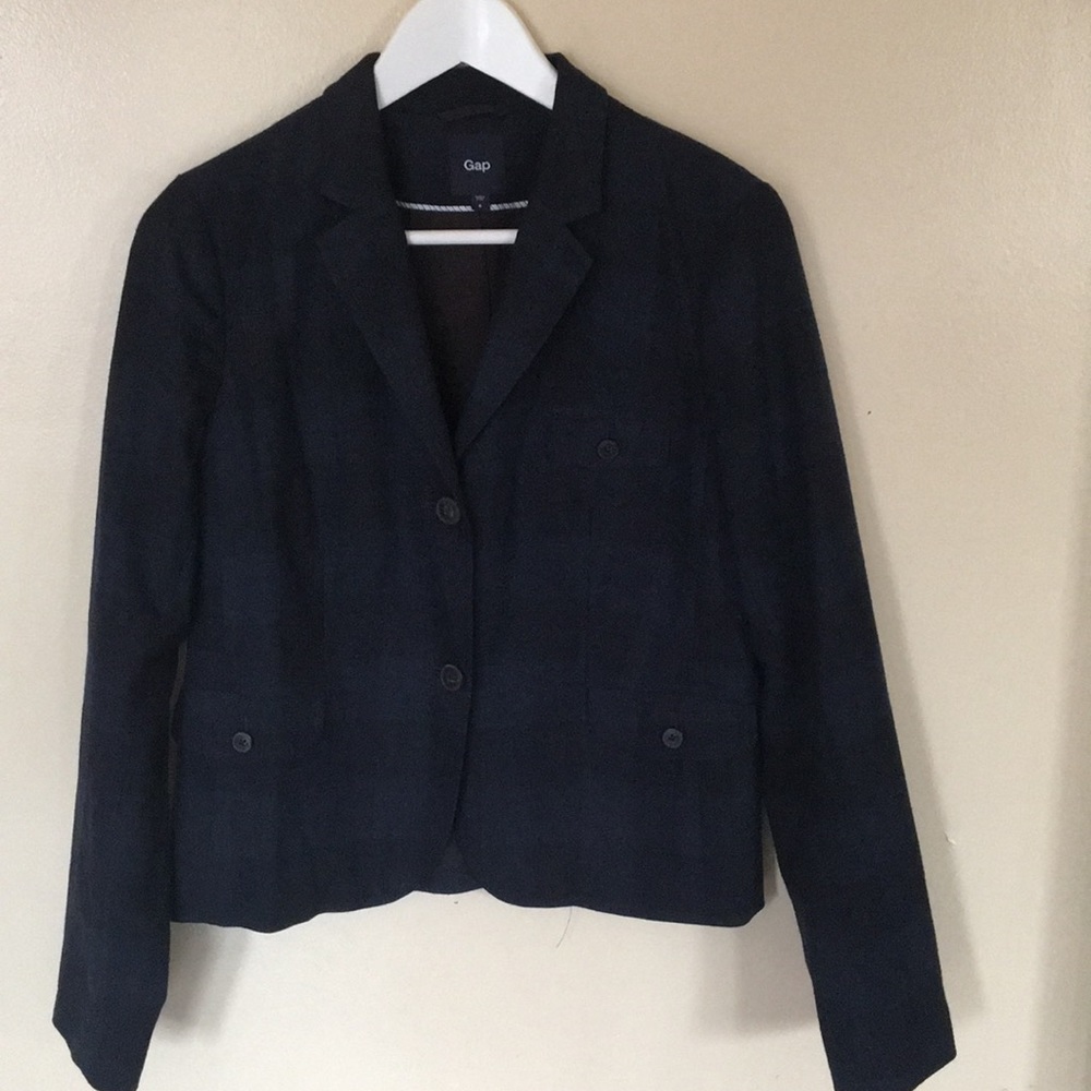 GAP women’s Two Button Lux Blazer
